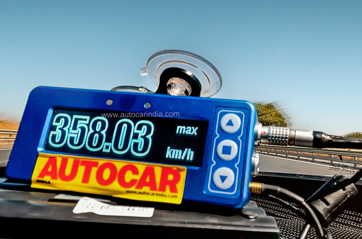 Pininfarina Battista Autocar India top speed record